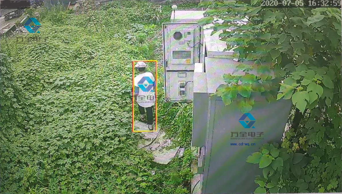 戶外AI人形分析監控系統識別圖 戶外AI人形分析監控系統識別圖