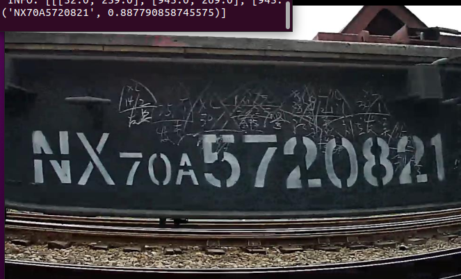 板車車廂號識別 板車車廂號識別